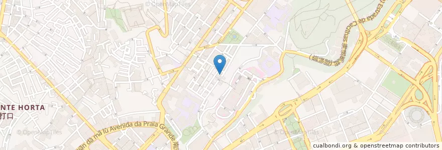 Mapa de ubicacion de 國衛大藥房 en 中国, マカオ, 広東省, 澳門市, 珠海市, 香洲区.