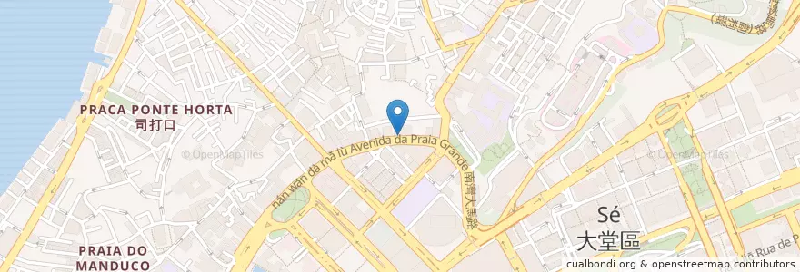 Mapa de ubicacion de St. Anthony's en 中国, 澳門 Macau, 广东省, 澳門 Macau, 珠海市, 香洲区.