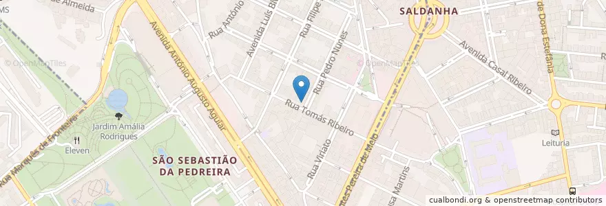 Mapa de ubicacion de Alfarroba en 葡萄牙, Área Metropolitana De Lisboa, Lisboa, Grande Lisboa, 里斯本, Avenidas Novas.