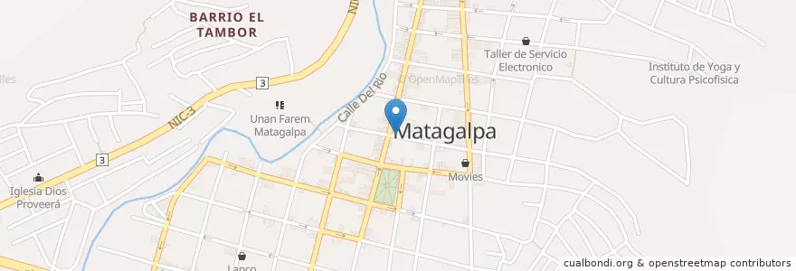 Mapa de ubicacion de Japanic en ニカラグア, マタガルパ県, Matagalpa (Municipio).
