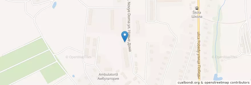 Mapa de ubicacion de Отделение связи №140220 en Rusia, Distrito Federal Central, Óblast De Moscú, Городской Округ Воскресенск.