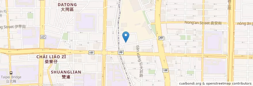 Mapa de ubicacion de 露易沙咖啡 en 臺灣, 新北市, 臺北市.