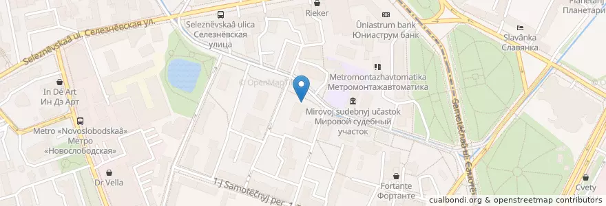 Mapa de ubicacion de Москва 103070 en Rusia, Центральный Федеральный Округ, Москва, Центральный Административный Округ, Тверской Район.