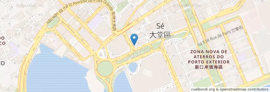 Mapa de ubicacion de Money Exchange en 中国, 澳門 Macau, 广东省, 澳門 Macau, 珠海市, 香洲区.