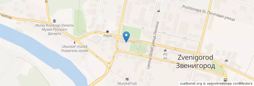 Mapa de ubicacion de Ателье en 俄罗斯/俄羅斯, Центральный Федеральный Округ, 莫斯科州, Одинцовский Городской Округ.