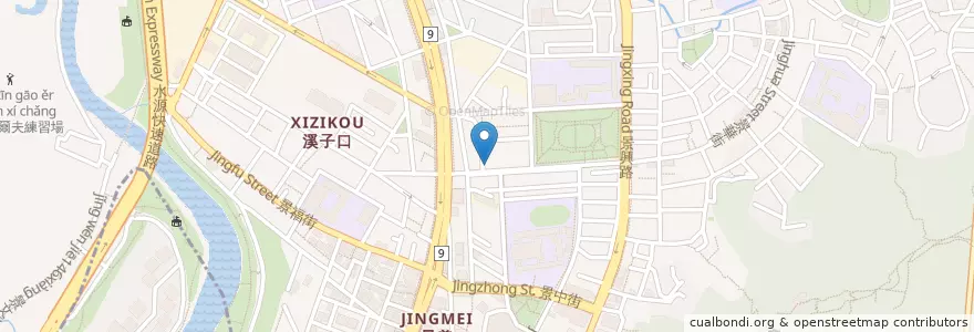 Mapa de ubicacion de 小姊妹早餐&Brunch en تايوان, تايبيه الجديدة, تايبيه, 文山區.
