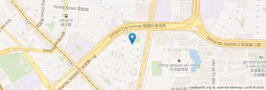 Mapa de ubicacion de 恩可廚坊 en Taïwan, Nouveau Taipei, Taipei, District De Daan.