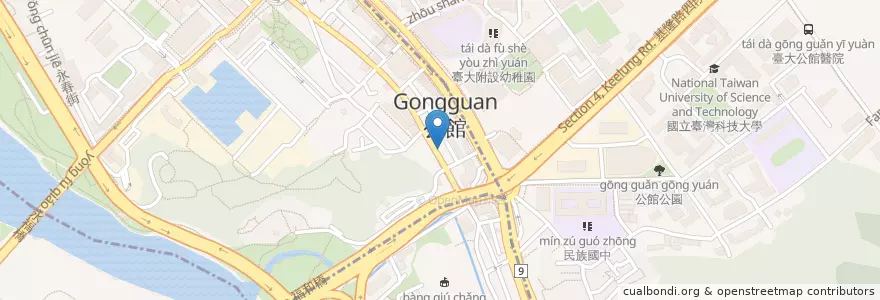 Mapa de ubicacion de 牛髓知味紅燒牛肉麵 en Tayvan, 新北市, Taipei.