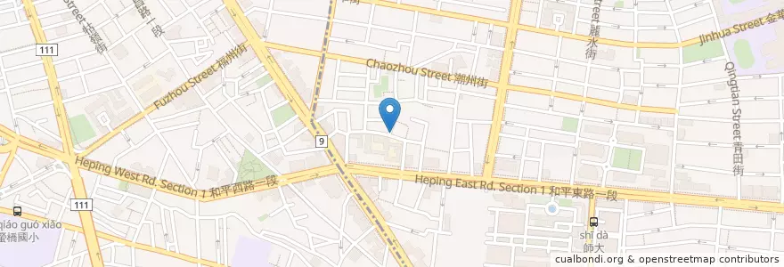 Mapa de ubicacion de 地府陰公廟 en تایوان, 新北市, تایپه.