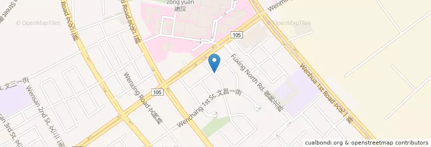 Mapa de ubicacion de 木屋雞蛋糕 en 타이완, 타오위안 시, 구이산 구.