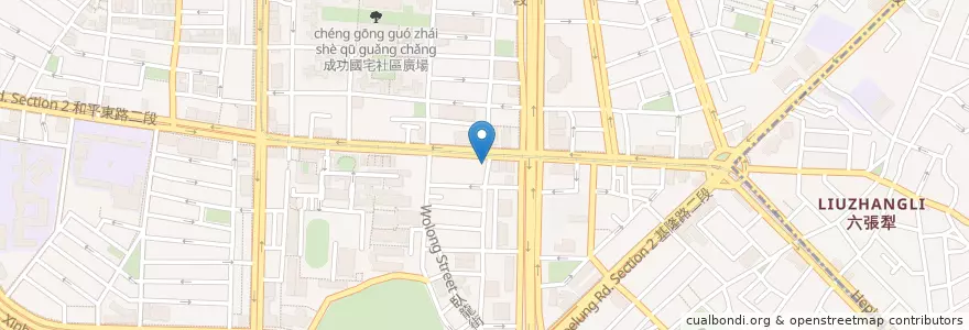 Mapa de ubicacion de 瑞麟美而美 en Taiwan, Nuova Taipei, Taipei, 大安區.