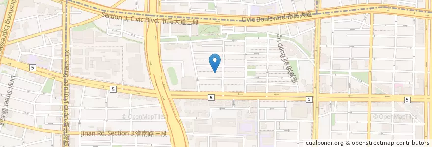 Mapa de ubicacion de 武昌商場 en Taïwan, Nouveau Taipei, Taipei, District De Daan.