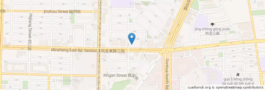 Mapa de ubicacion de 玉山銀行 en 臺灣, 新北市, 臺北市, 松山區.