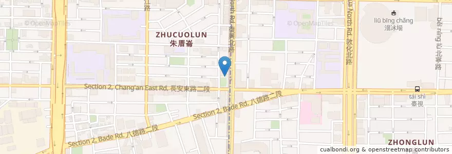 Mapa de ubicacion de Herma Cafe & Croissant en Тайвань, Новый Тайбэй, Тайбэй, 松山區.