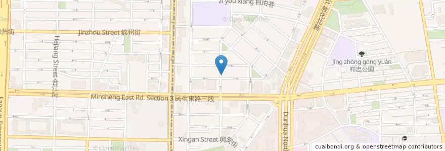 Mapa de ubicacion de LULU en 타이완, 신베이 시, 타이베이시, 쑹산 구.