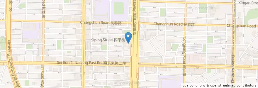 Mapa de ubicacion de 峰茂牙醫診所 en 臺灣, 新北市, 臺北市, 中山區.