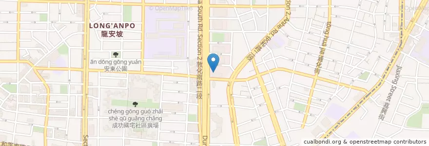 Mapa de ubicacion de 華南商業銀行 en Taiwan, Nuova Taipei, Taipei, 大安區.