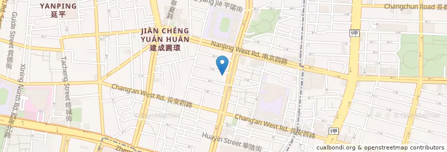 Mapa de ubicacion de 凱基商業銀行 en Taiwan, 新北市, Taipei, 大同區.