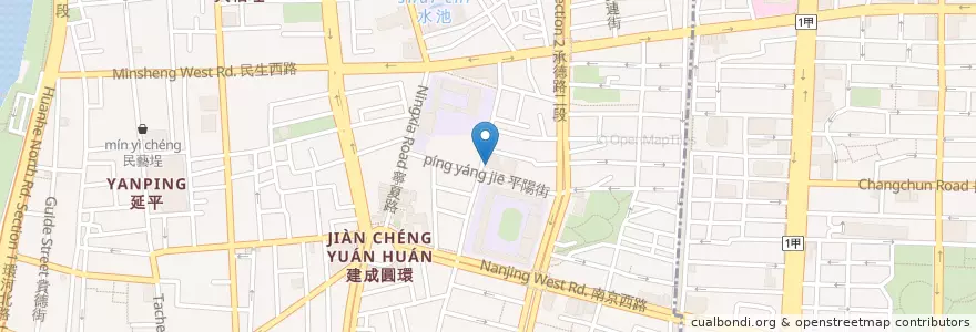 Mapa de ubicacion de ID COFFEE en 타이완, 신베이 시, 타이베이시, 다퉁 구.