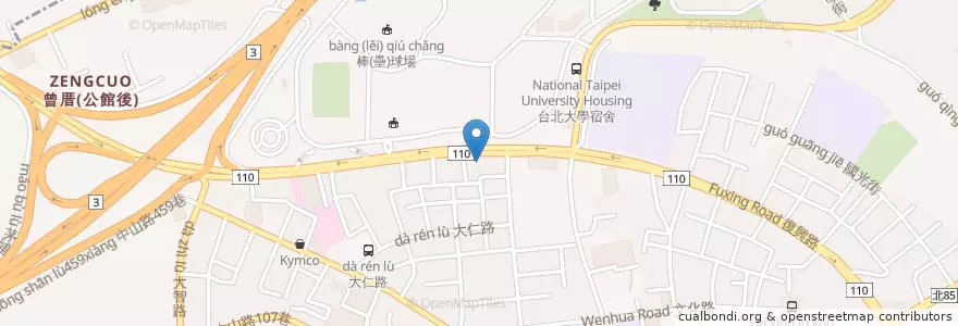 Mapa de ubicacion de 統聯客運三峽站 en 臺灣, 新北市, 三峽區.