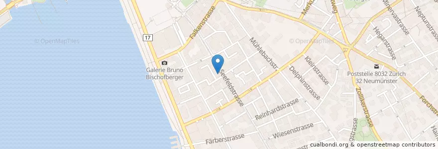 Mapa de ubicacion de BENU Apotheke en Schweiz, Zürich, Bezirk Zürich, Zürich.