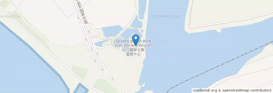 Mapa de ubicacion de 保七總隊 第七大隊 en تایوان, 臺南市, 安南區.