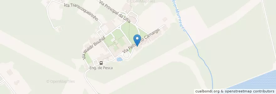 Mapa de ubicacion de Hospital Veterinário Mário Dias Teixeira en Бразилия, Северный Регион, Пара, Região Geográfica Intermediária De Belém, Microrregião De Belém, Белен.