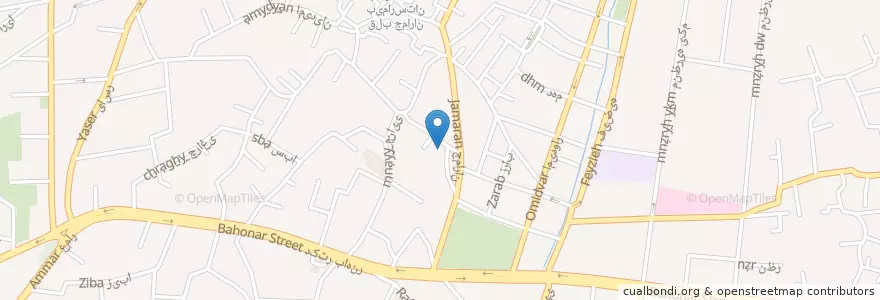 Mapa de ubicacion de رستوران عربی خیمه en イラン, テヘラン, شهرستان شمیرانات, テヘラン, بخش رودبار قصران.