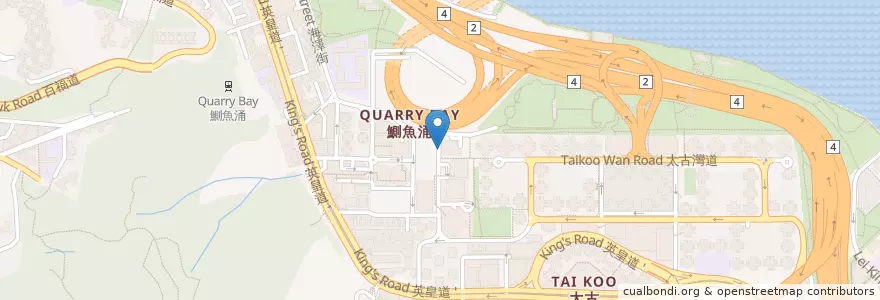 Mapa de ubicacion de Consulate General of Canada in Hong Kong en China, Provincia De Cantón, Hong Kong, Isla De Hong Kong, Nuevos Territorios, 東區 Eastern District.