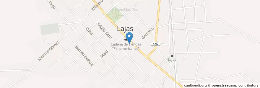Mapa de ubicacion de Restaurante: Escambray en کوبا, Cienfuegos, Santa Isabel De Las Lajas.