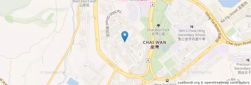 Mapa de ubicacion de Bank of China en چین, گوانگ‌دونگ, هنگ‌کنگ, جزیره هنگ کنگ, 新界 New Territories, 東區 Eastern District.
