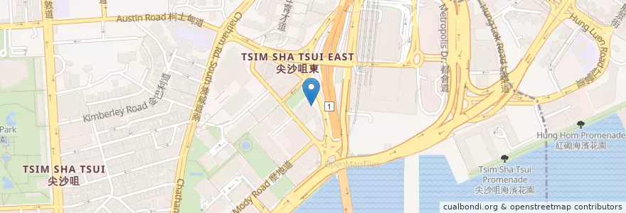Mapa de ubicacion de School of Hotel and Tourism Management en China, Guangdong, Hong Kong, Kowloon, Wilayah Baru, 油尖旺區 Yau Tsim Mong District.