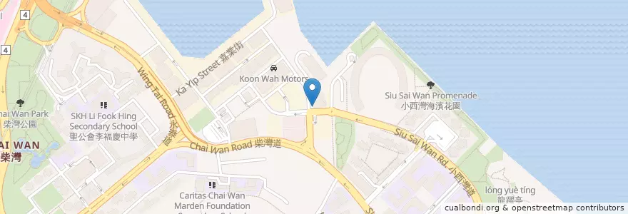 Mapa de ubicacion de WT Exchange Company en 中国, 广东省, 香港 Hong Kong, 香港島 Hong Kong Island, 新界 New Territories, 東區 Eastern District.