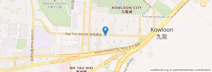 Mapa de ubicacion de Cambridge Medical Centre en 中国, 广东省, 香港 Hong Kong, 九龍 Kowloon, 新界 New Territories, 九龍城區 Kowloon City District.