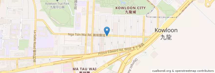 Mapa de ubicacion de BEA en 中国, 广东省, 香港, 九龍, 新界, 九龍城區.