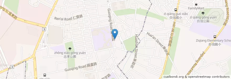 Mapa de ubicacion de 弘安耳鼻喉科 en 台湾, 新北市, 板橋区.