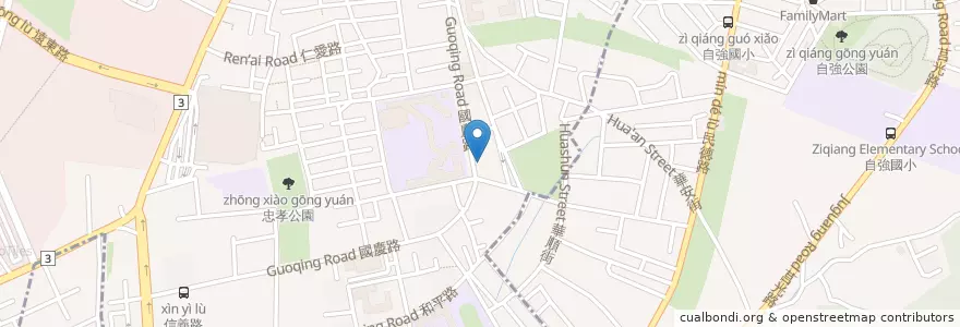 Mapa de ubicacion de 八方雲集 en Tayvan, 新北市, 板橋區.
