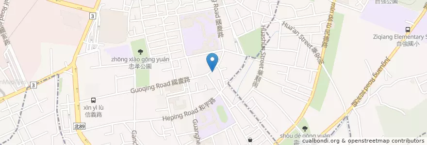 Mapa de ubicacion de 樂聚鍋物 en 台湾, 新北市, 板橋区.