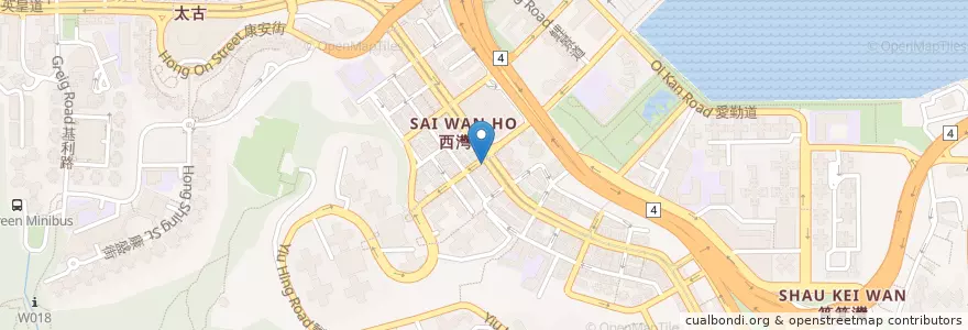 Mapa de ubicacion de 港島東綜合醫療中心 Island East Integrated Medical Centre en Çin, Guangdong, Hong Kong, Hong Kong Adası, Yeni Bölgeler, 東區 Eastern District.