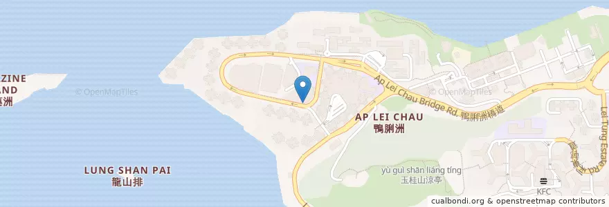 Mapa de ubicacion de Monkey Tree en 中国, 广东省, 香港 Hong Kong, 香港島 Hong Kong Island, 新界 New Territories, 南區 Southern District.