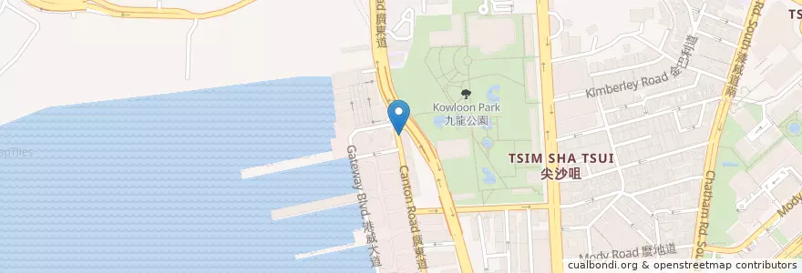 Mapa de ubicacion de Taiwan Beef Noodle en 中国, 广东省, 香港 Hong Kong, 九龍 Kowloon, 新界 New Territories, 油尖旺區 Yau Tsim Mong District.