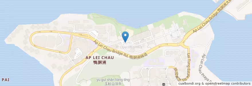 Mapa de ubicacion de 紅茶館 Bridal Teahouse en 中国, 广东省, 香港 Hong Kong, 香港島 Hong Kong Island, 新界 New Territories, 南區 Southern District.