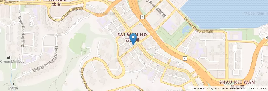 Mapa de ubicacion de 包點超人 Bao Dim Superman en 中国, 广东省, 香港 Hong Kong, 香港島 Hong Kong Island, 新界 New Territories, 東區 Eastern District.
