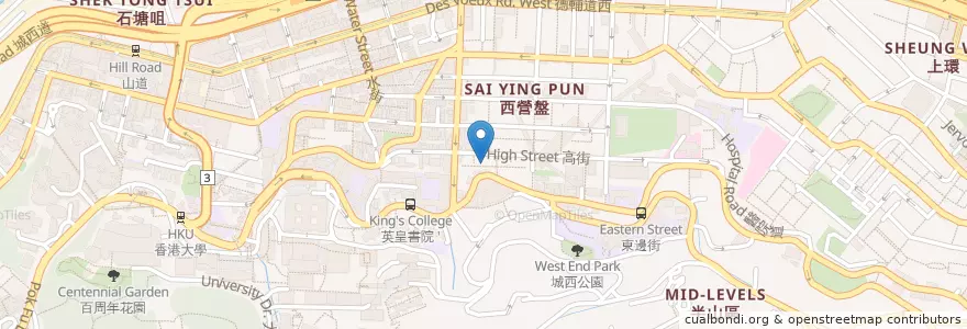 Mapa de ubicacion de May Chau en Cina, Guangdong, Hong Kong, Hong Kong, Nuovi Territori, 中西區 Central And Western District.