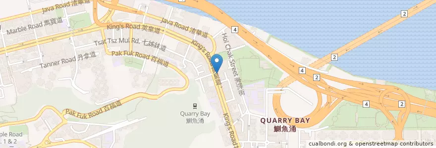 Mapa de ubicacion de Seventh Heaven en 中国, 广东省, 香港 Hong Kong, 香港島 Hong Kong Island, 新界 New Territories, 東區 Eastern District.
