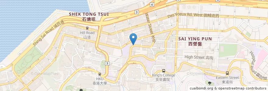 Mapa de ubicacion de Hong Kong Society for the Protection of Children en China, Guangdong, Hongkong, Hongkong, New Territories, 中西區 Central And Western District.