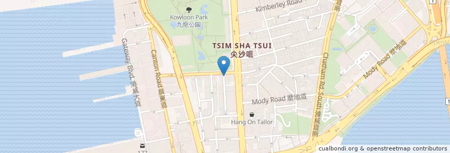 Mapa de ubicacion de Chee Kei en Китай, Гуандун, Гонконг, Цзюлун, Новые Территории, 油尖旺區 Yau Tsim Mong District.