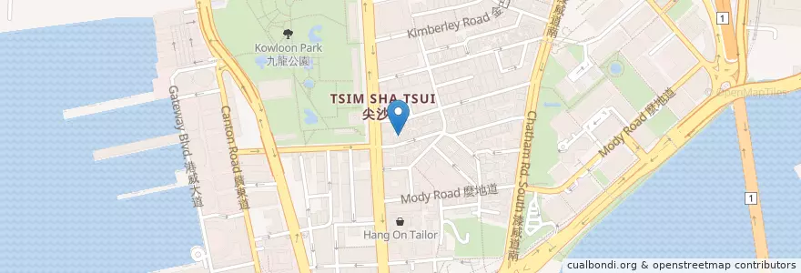 Mapa de ubicacion de Good Year Pharmacy en Çin, Guangdong, Hong Kong, Kowloon, Yeni Bölgeler, 油尖旺區 Yau Tsim Mong District.