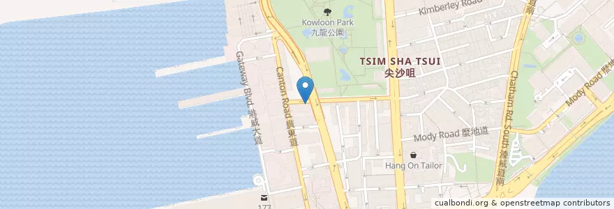 Mapa de ubicacion de Food Republic en Çin, Guangdong, Hong Kong, Kowloon, Yeni Bölgeler, 油尖旺區 Yau Tsim Mong District.