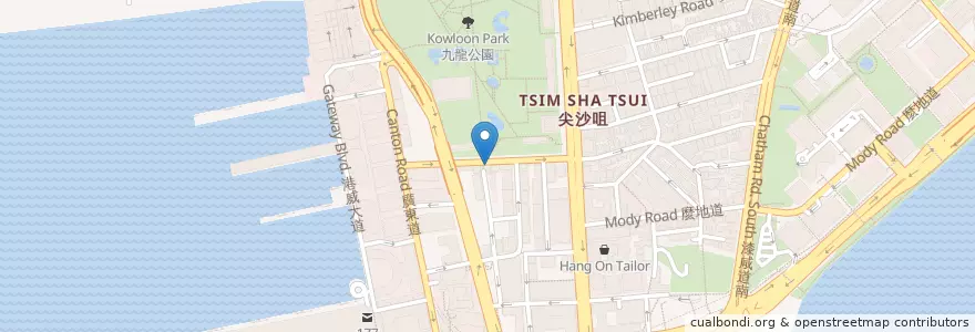 Mapa de ubicacion de Golden Lake Restaurant en 中国, 广东省, 香港 Hong Kong, 九龍 Kowloon, 新界 New Territories, 油尖旺區 Yau Tsim Mong District.